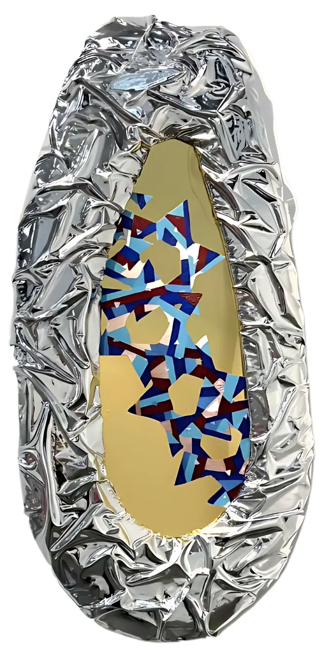 Maguen David Papaya, ABS 3D Metallic Mirror